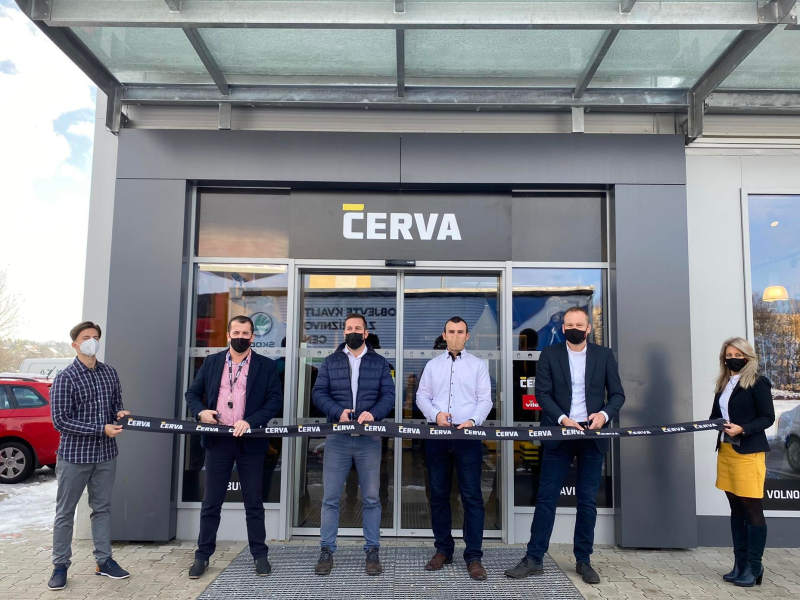 Prodejna CERVA v Chrudimi otevřela své brány
