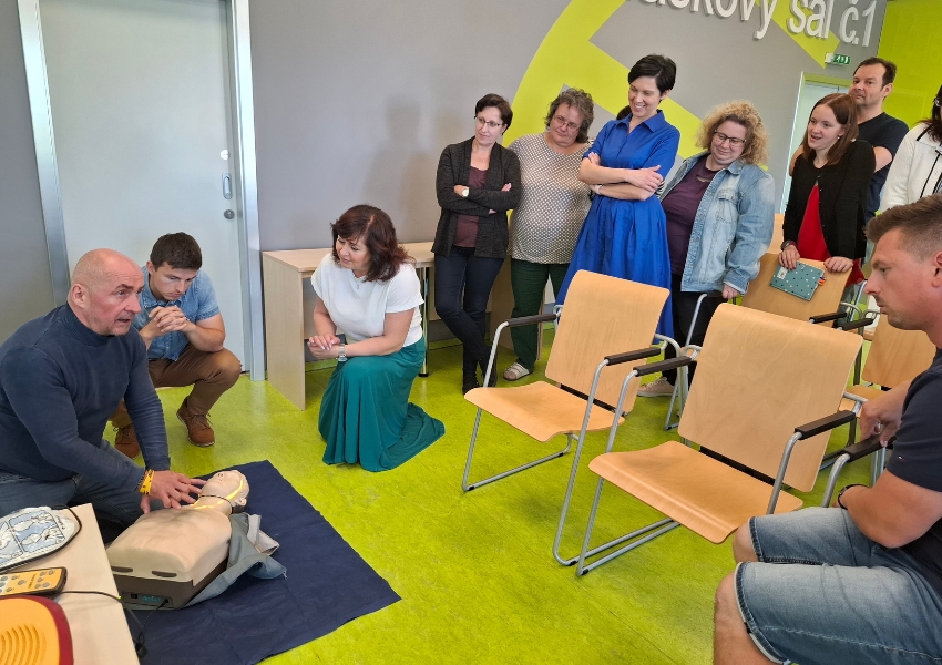 První pomoc – školení zaměstnanců ERGOTEPU